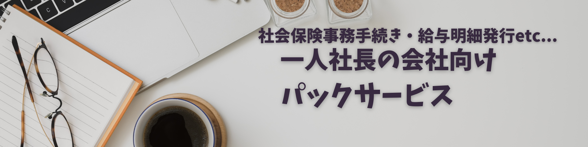 【社会保険】一人社長の会社向けパックサービス【給与明細発行】